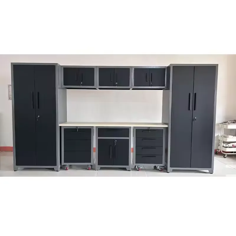 Chinese manufacturer Metal Modular Tool Cabinet trolley Storage System professional rolling tool box garage storage tool cabinet