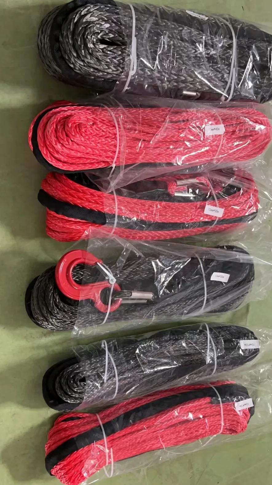 hot selling 14mx 18mm Synthetic rope for winch