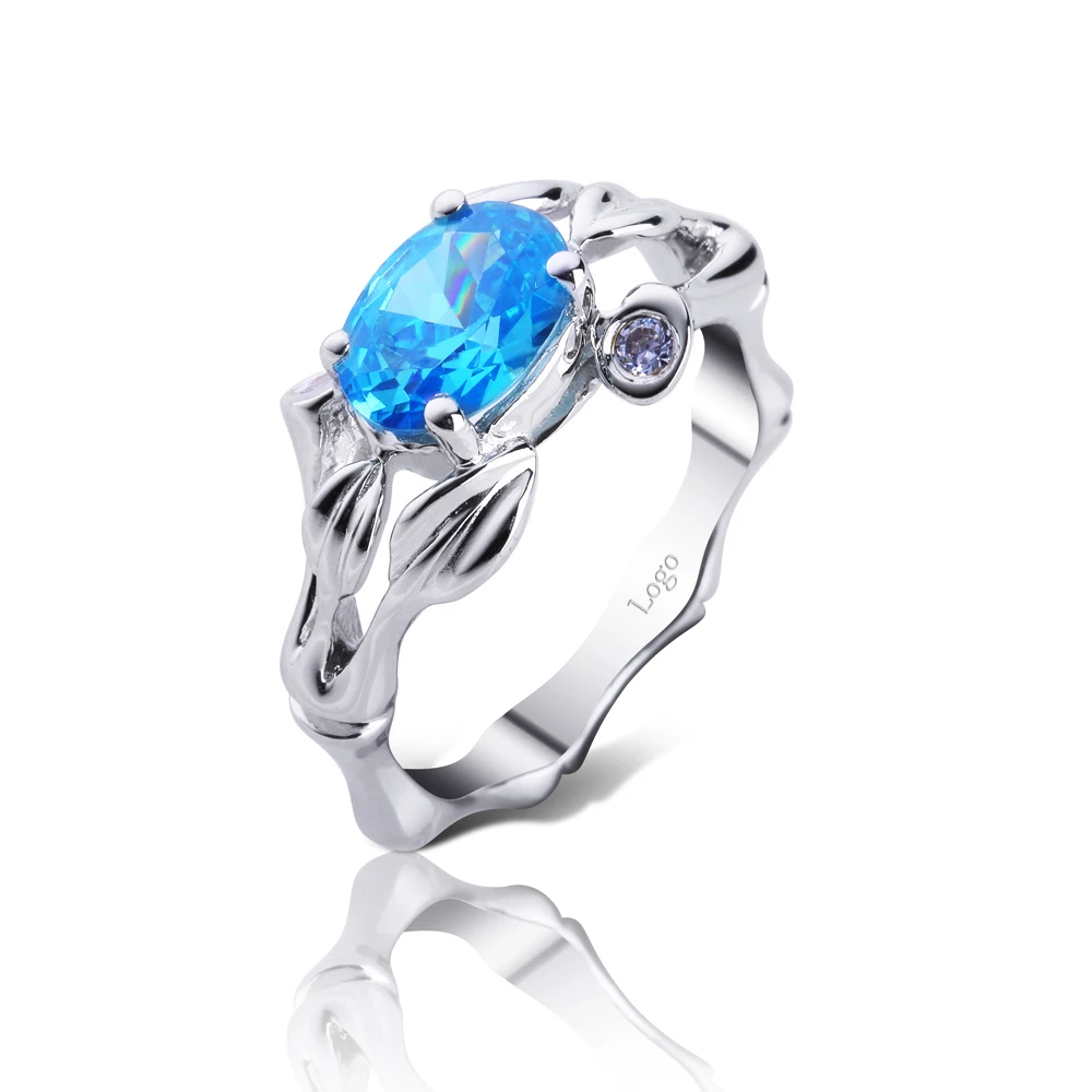 Trends Stone 925 Silver Bamboo Designer Rings