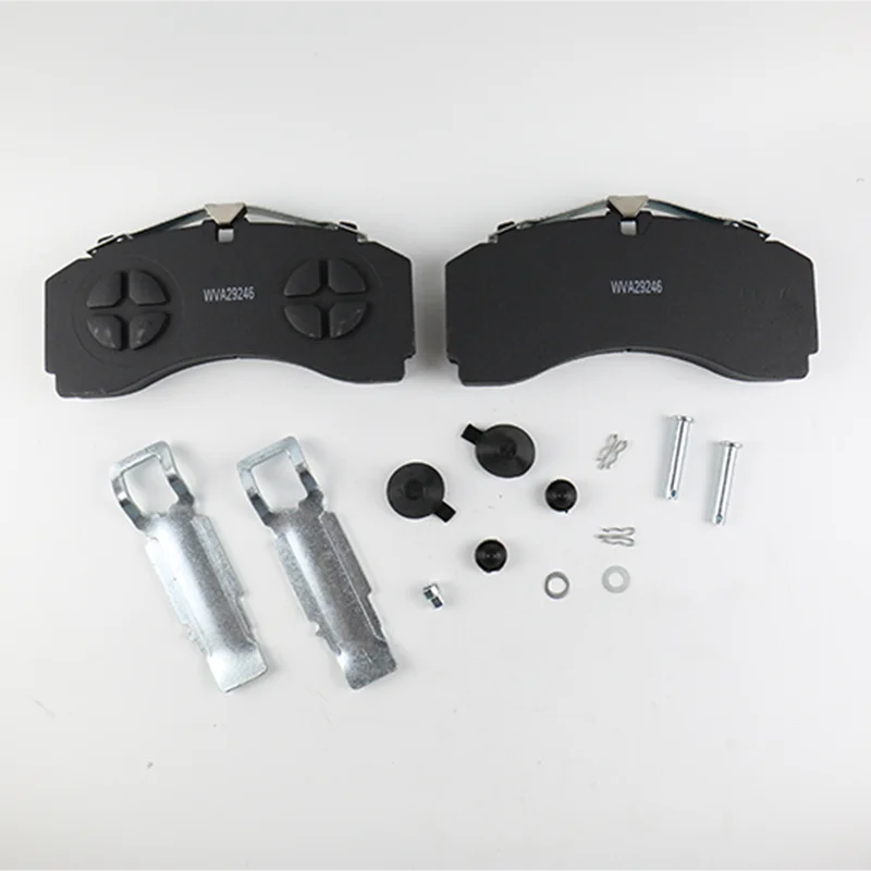 Heavy duty Truck WVA 29246 29247 882471 0064201520 0064205320 605040006 Disc Brake Pad For Mercedes Benz