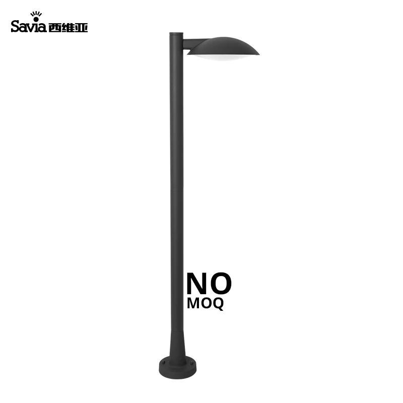 Savia modern landscape pole light waterproof IP65 aluminum park street LED column lamp yard lawn outdoor decorative garden lamp