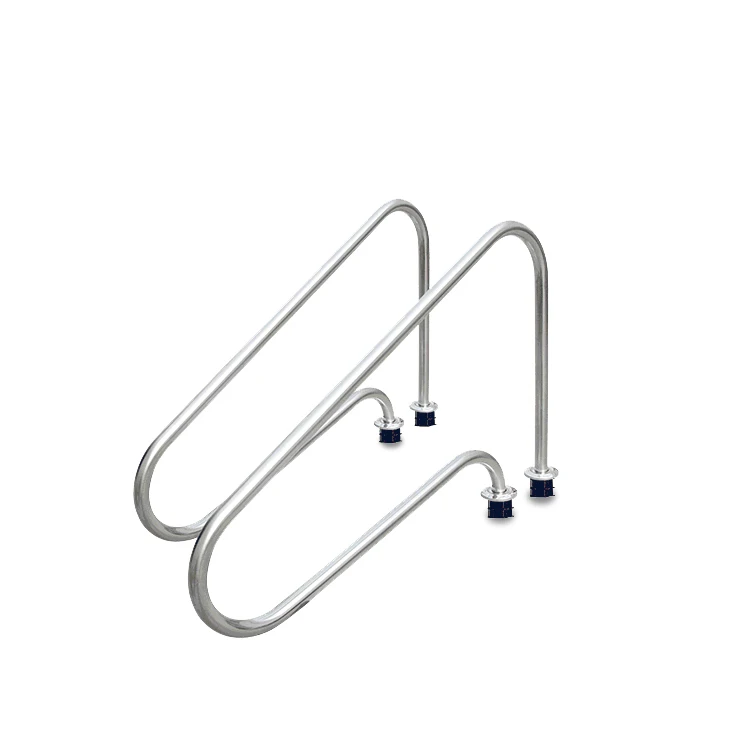 Customized Swimming Pool Accessories Handrail Steel 304 and 316 Swimming Pool Ladder Swimming Pool Handrail