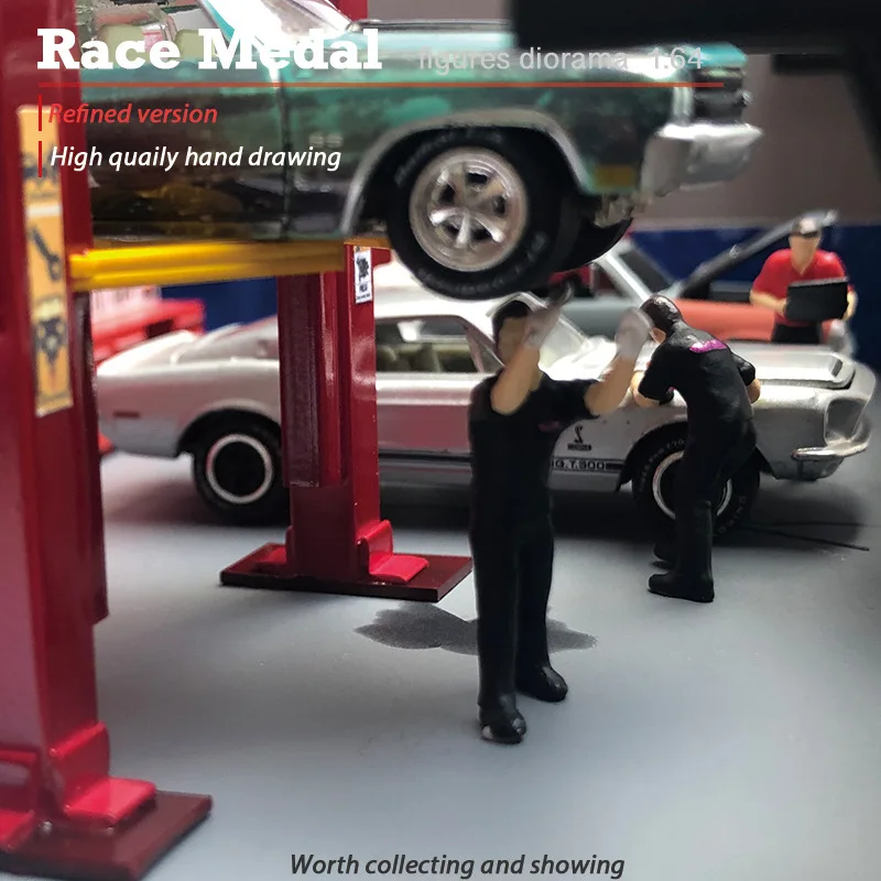 Model Train Railway Different Poses 1:64 O Scale Standing Painted Figures Worker People