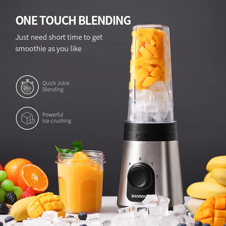 Nutri-Blender Plus Compact Personal Blender 900-Peak-Watt Motor Frozen Drinks Smoothies Blender