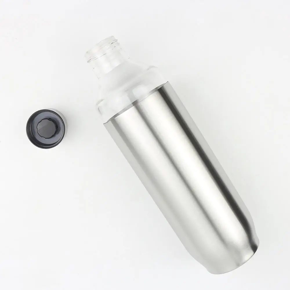 Top Quality Glass Water Bottle 850ml Glass Liner Stainless Steel Eco-friendly Bpa Free Double Wall Water Flask