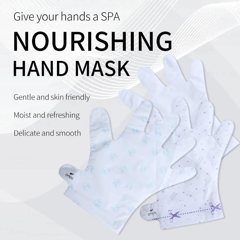High quality Korea Fashion Whitening Moisturizing Hand Spa Repair Niacinamide Nail Hand Mask