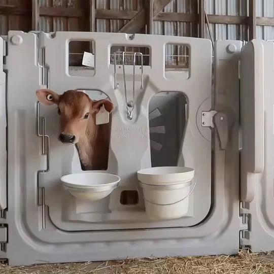 Young Cow House Living Comfortable Healthy Convenient    Durable Comfortable  Esay Install House Flow Air  Calf Pen