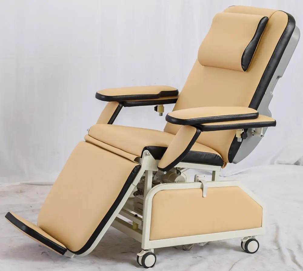 Blood extraction electric dialysis chair for sale