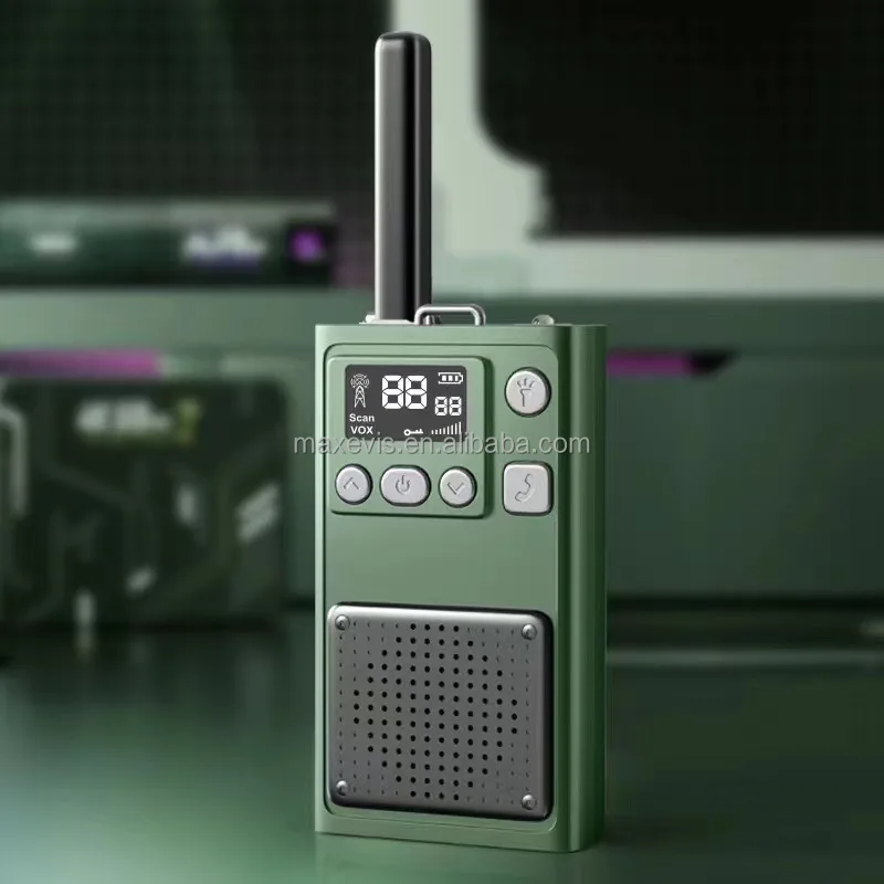 New Fashion Foldable Antenna 5KM Long Ran Two-Way Radio Handheld Walkie Talkie for Kids and Adults Versus BOAFENG 888S