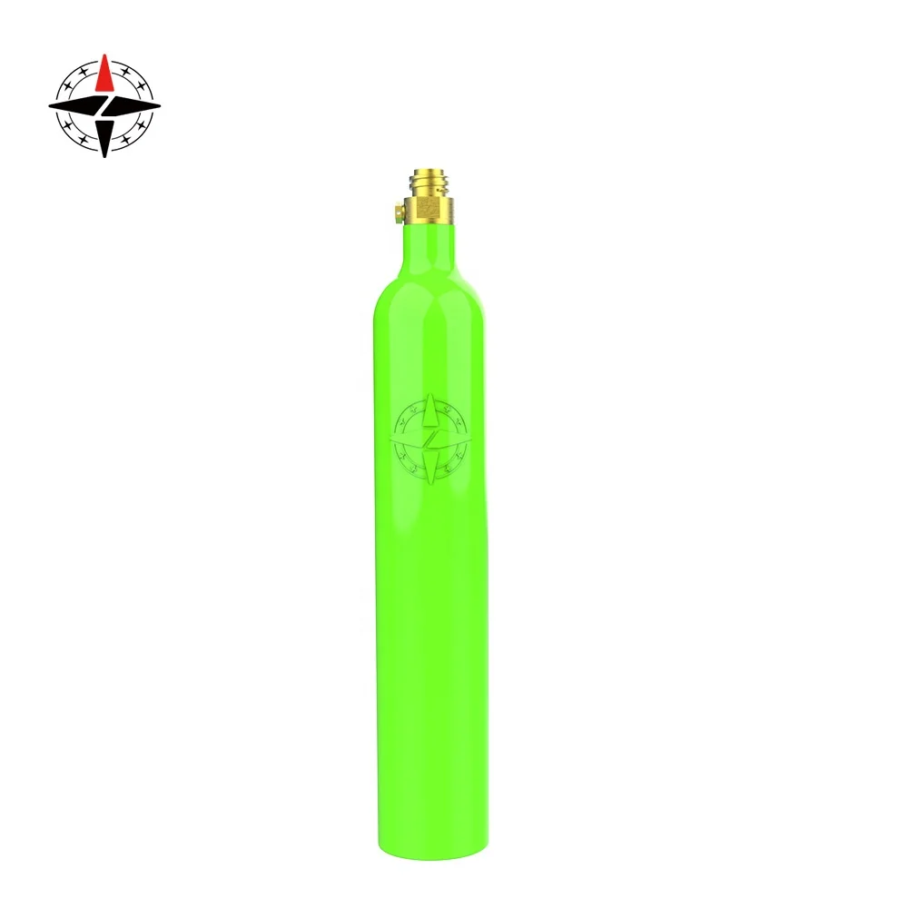 Manufacturer supply 0.6L  60L CO2 gas cylinder for soda maker compatible with all types screw in valve stream soda water