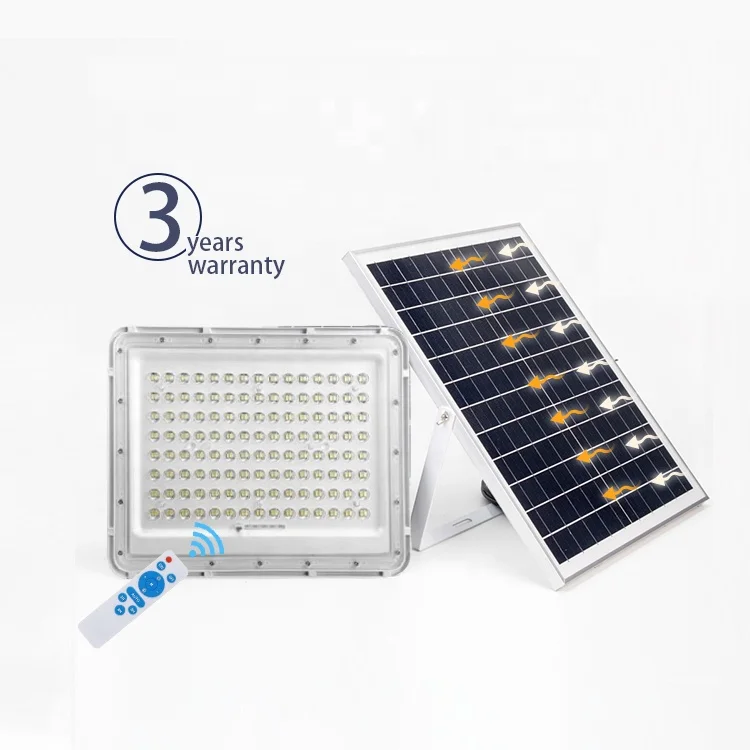 Durable reliable ip65 100w outdoor street waterproof quality cheapest solar flood light