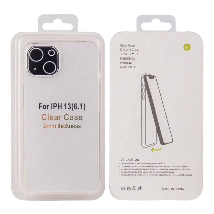 High Quality 2.0 mm Soft TPU Silicone Back Cover Clear Transparent TPU Phone Case For xiaomi/redmi/poco/infinix//iphone/oppo