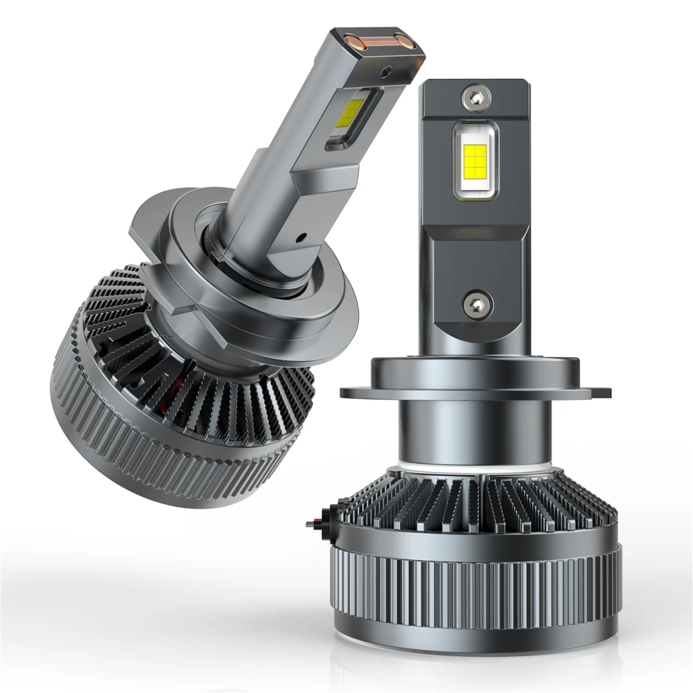 LED Car Front Headlights Bulbs 6000K Fog Lights H1 H7 H11 H3 H13 24V Driving 12V Aluminum High-Quality High Power 130W 12000Lm