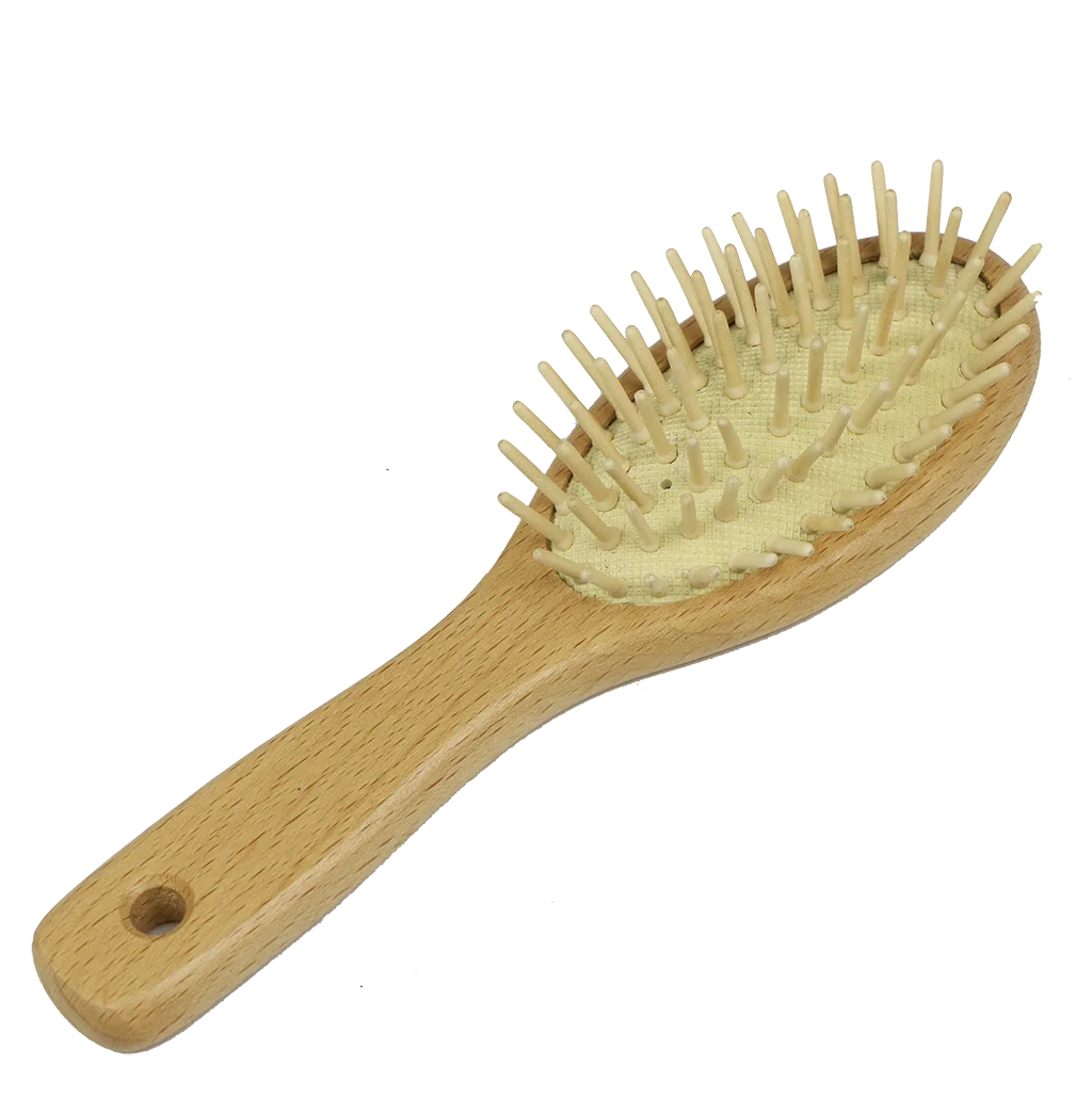 Beech Wooden professional mini paddle dryer and wet custom hair dryer brush (1600255415951)