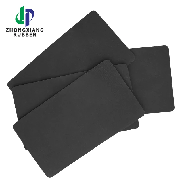 China High Elasticity Nr Nbr Rubbet Sheet Foamed Nitrile Rubber Mat