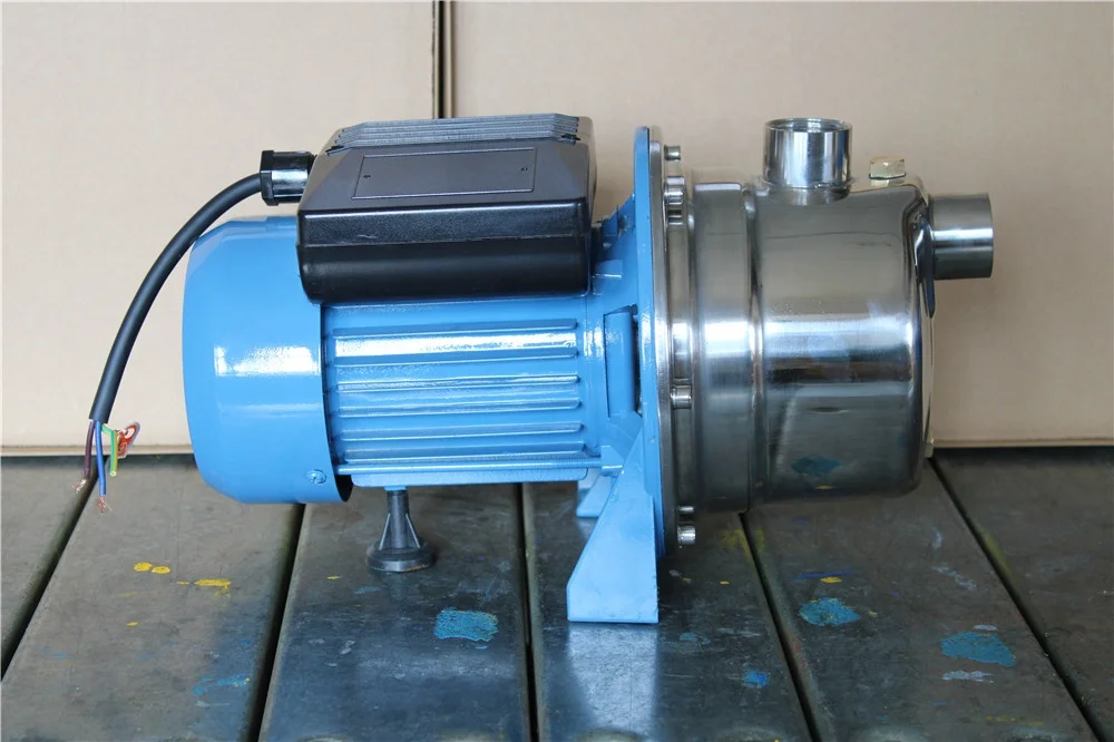 1HP Stainless Steel Electric AC Surface Self Priming Centrifugal Jet Water Pump For Household Water Supply