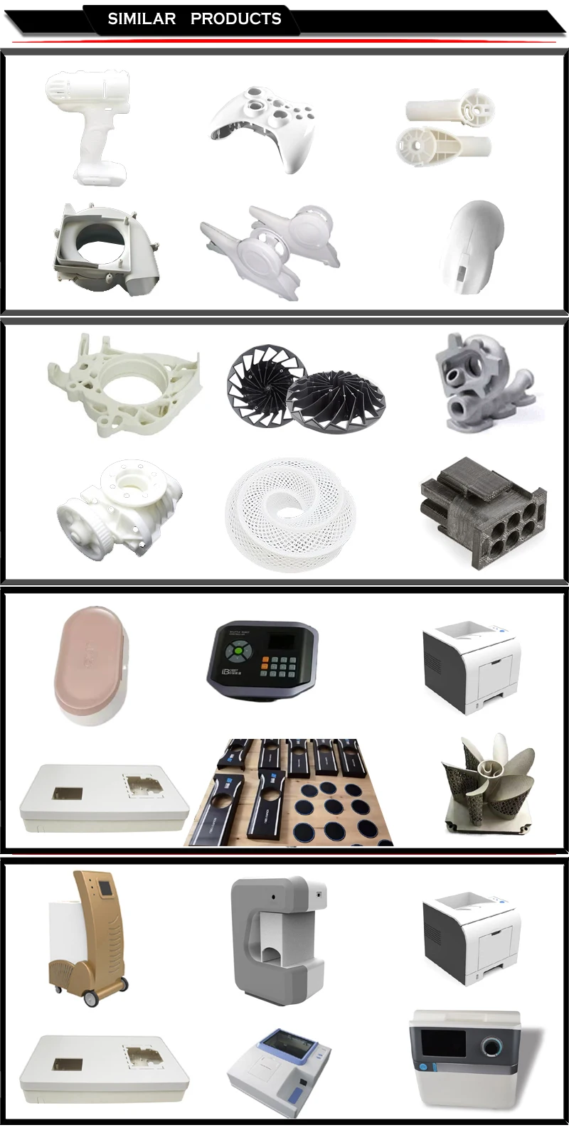 oem service rapid prototyping daily use plastic products
