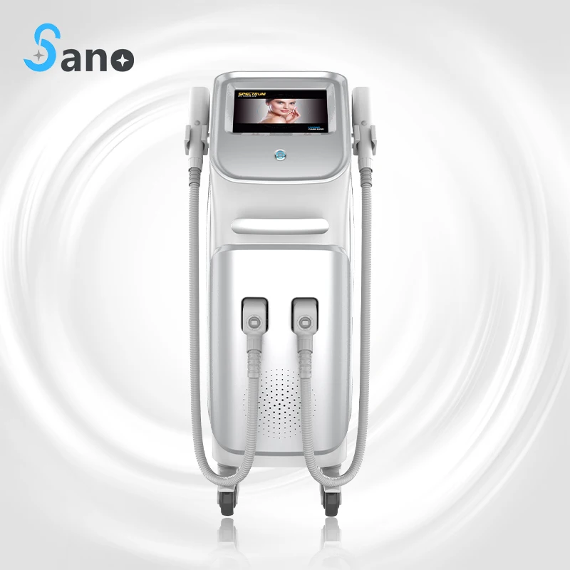 Sano laser Multifunction DPL Hair Removal 3 in 1 Skin Tightening beauty machine e light DPL laser fast hair removal salon use