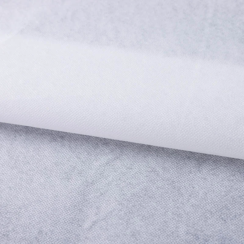 Interlining Supplier 100% Polyester 65g Black Fusible Interlining Fabric Nonwoven Interlining for Garments 100cm Width
