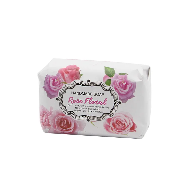 Luxury beauty plant ingredients cheap price african in bulk EOM packing private label foam rose flower soap
