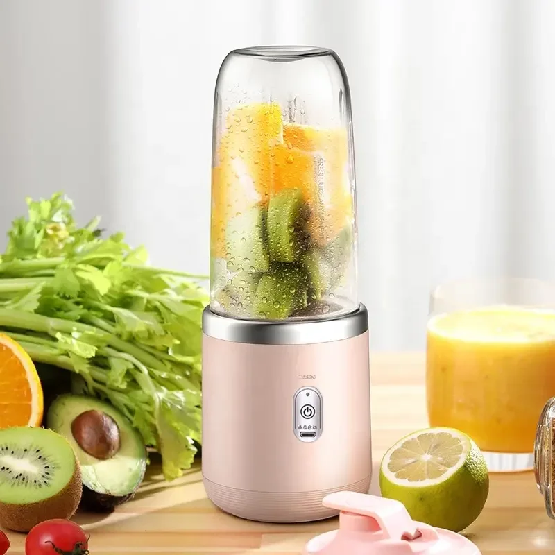 Wholesale Portable Electric Blender Mini Fruit Juice Mixer USB Electric Juicer Cup Fruit Smoothie Milk Shake Small Blender