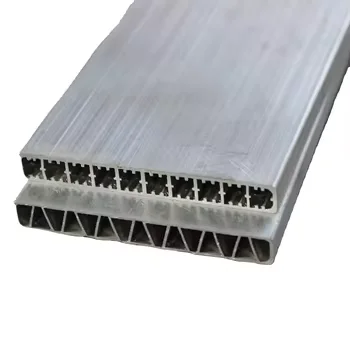 Aluminum profile professional extruded aluminum alloy flat tube light weight low price delivered on time