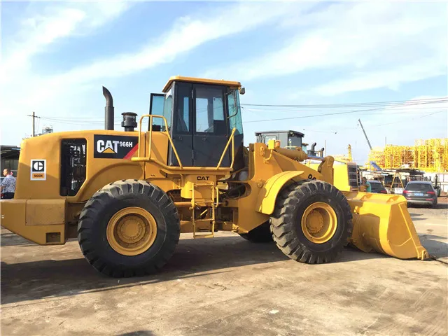 Сделано в Японии caterpillar 966g б/у/966h колесный погрузчик для продажи используется оригинальная краска Cat 966H 5 тонн фронтальный погрузчик/б/у Caterpillar CAT 966