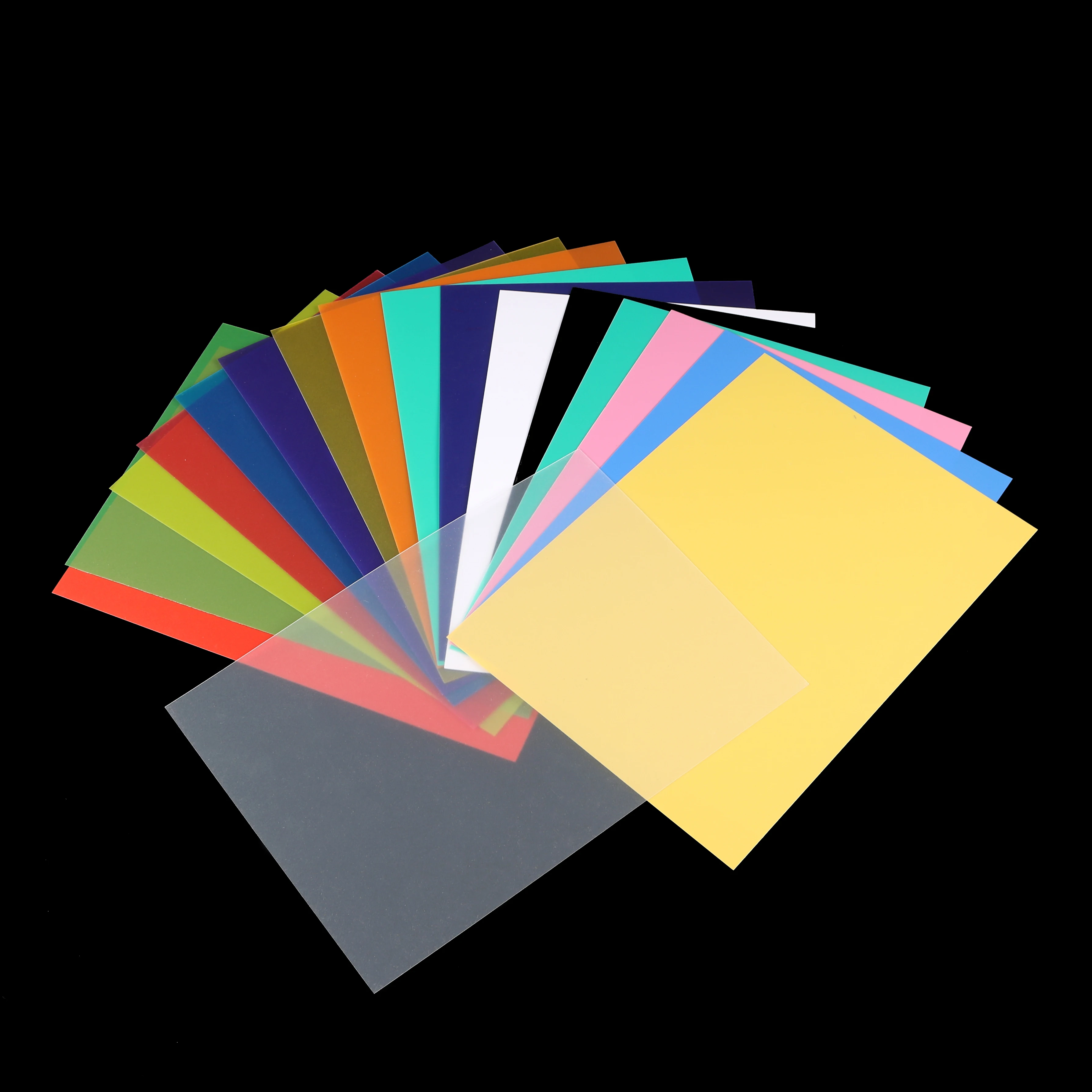 Made in China frosted transparent PP plastic card PP coiled material custom pp sheet