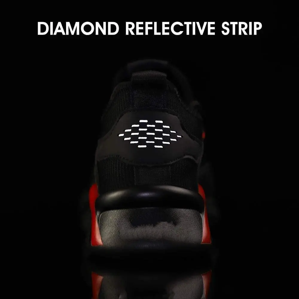 Men Women Steel Toe Sneaker Shoes Slip Resistant Indestructible Construction Shoes Roofing Shoes Safety Work
