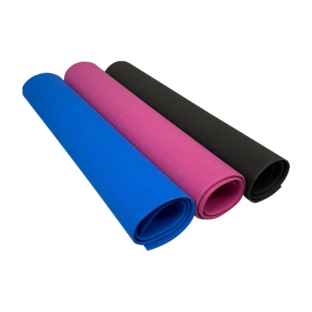 6 mm thicker exercise equipment mat pvc treadmill mat soundproof skipping mat for training equipment jump rope
