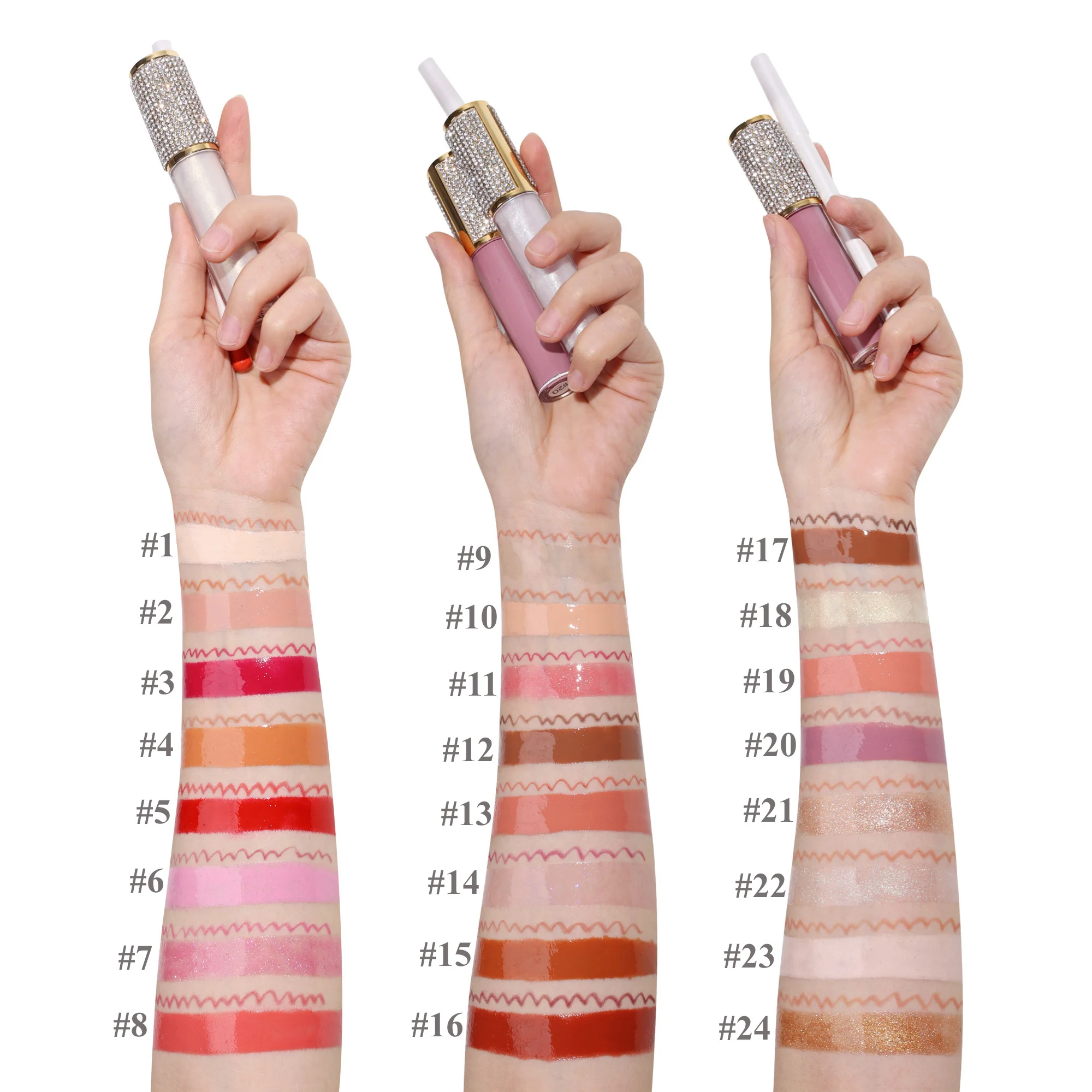 High Pigmented Vegan Cruelty Free Lipgloss Starter Kit Vendors Lip Liner and Lip Gloss Set