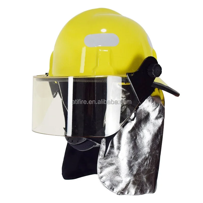 Dangerous chemical accident protective helmet fire rescue fireman fire fighting helmet