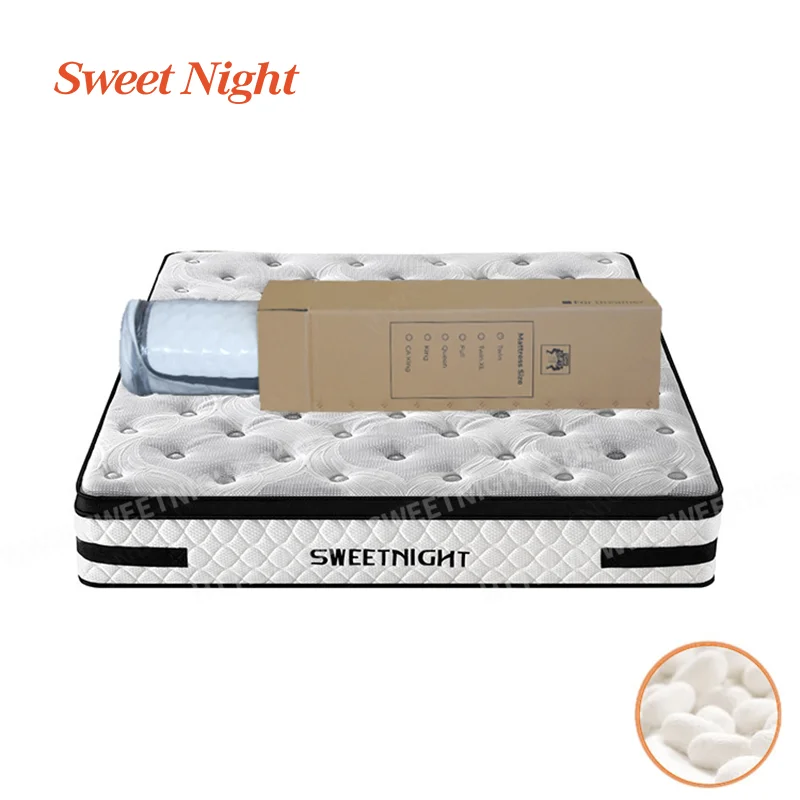 memory foam mattress roll pocket king size mattress spring mattress