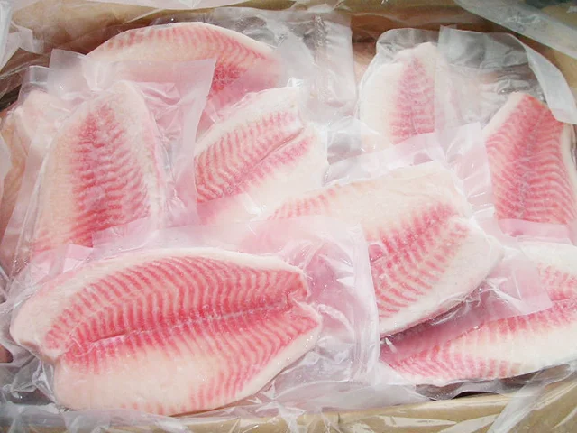 Frozen Black Tilapia Fillet Fish With Factory Price