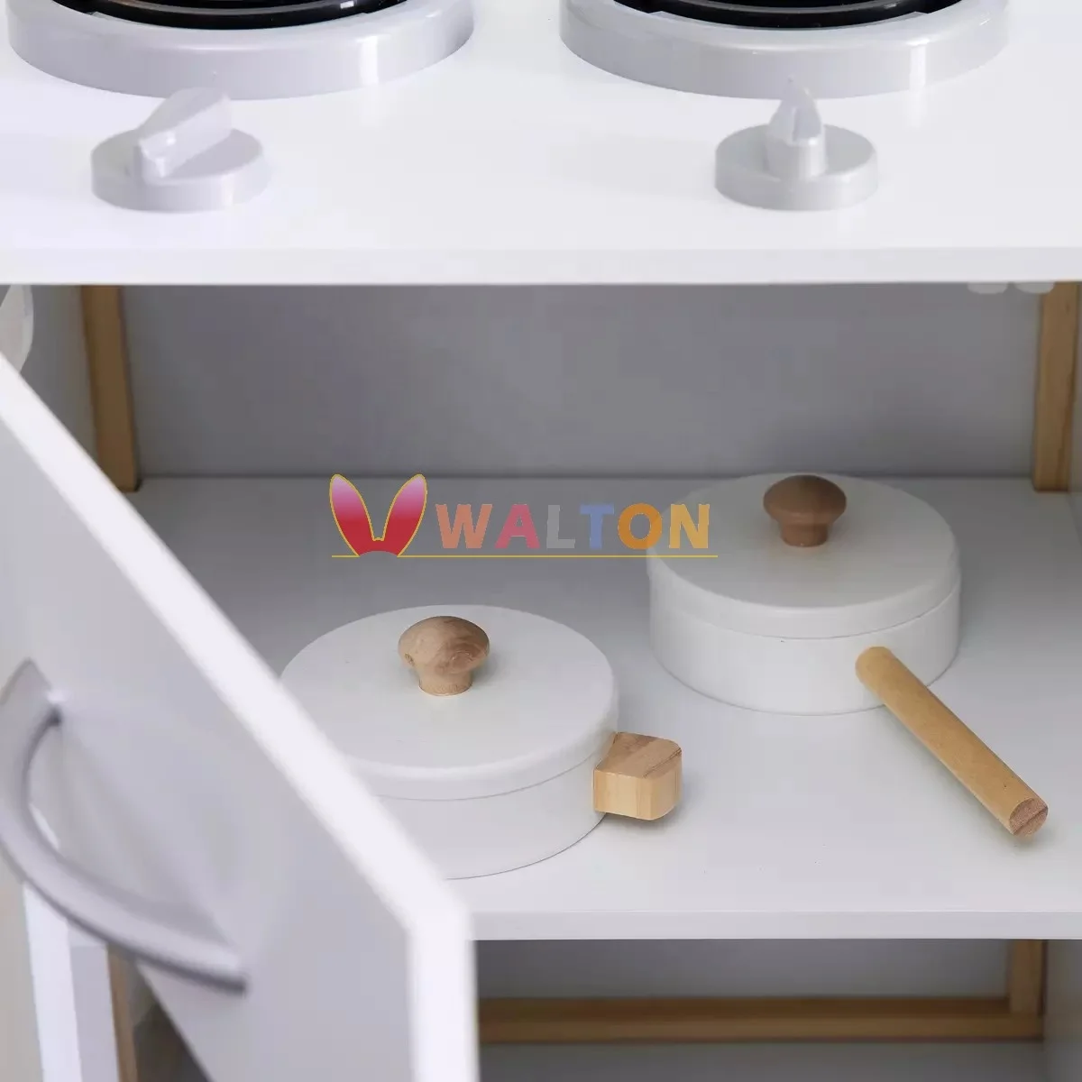 Popular Baby Kitchen Toys Kids Kitchen Play Set Wooden Kids Play Kitchen Set Pretend Play for Toddlers Boys Girls Baby Furniture