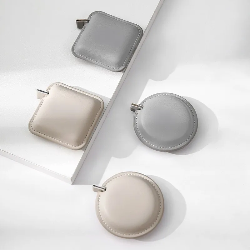 Factory Supply Leather 1.5M Round Portable Mini Tape Measure With Logo Custom