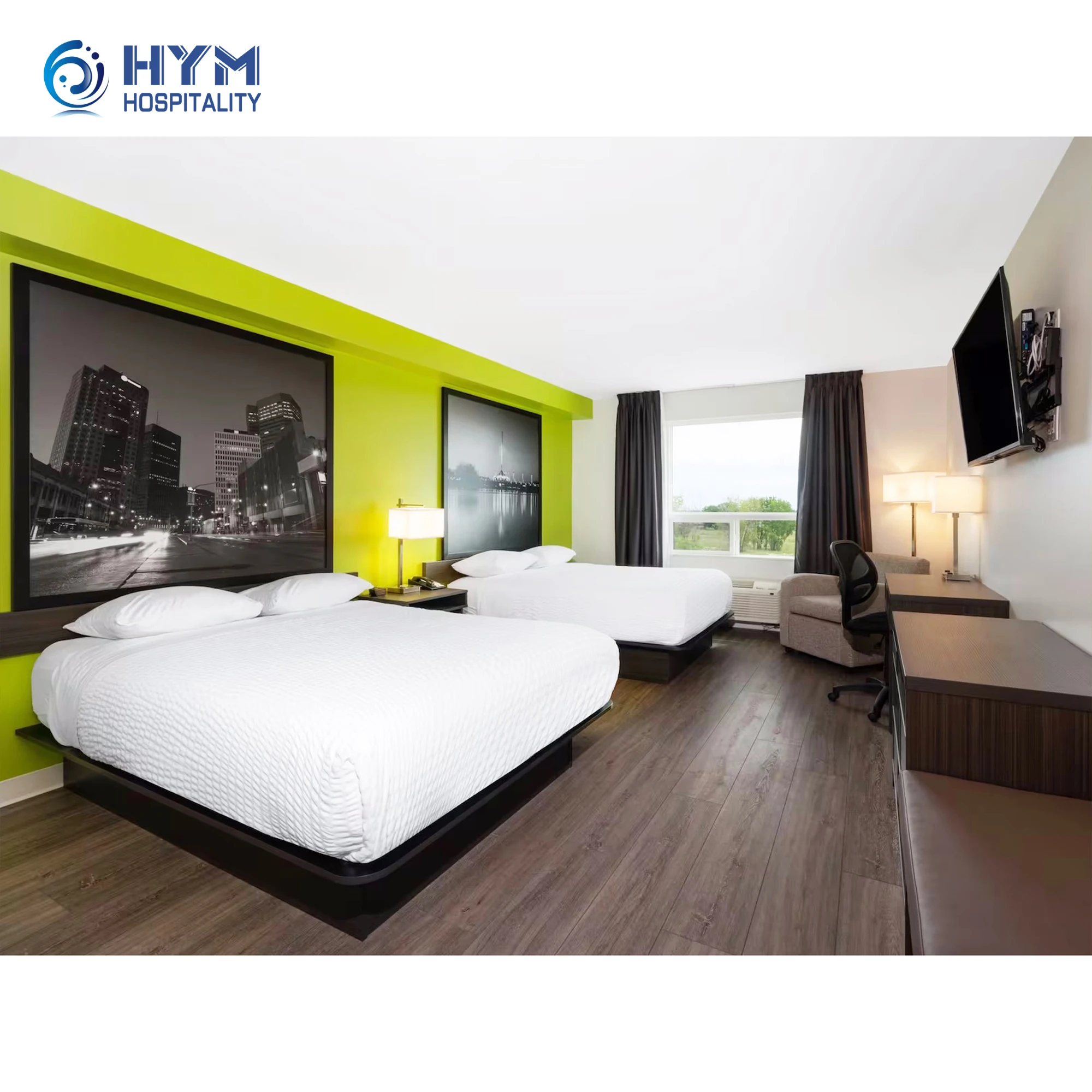 Новый Супер 8 дизайн от wyndham гостиничная мебель поставщик гостиничной мебели наборы для спальни