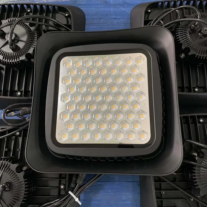 High Efficiency 100w 150w 200w Square high bay ufo lighting led high bay light