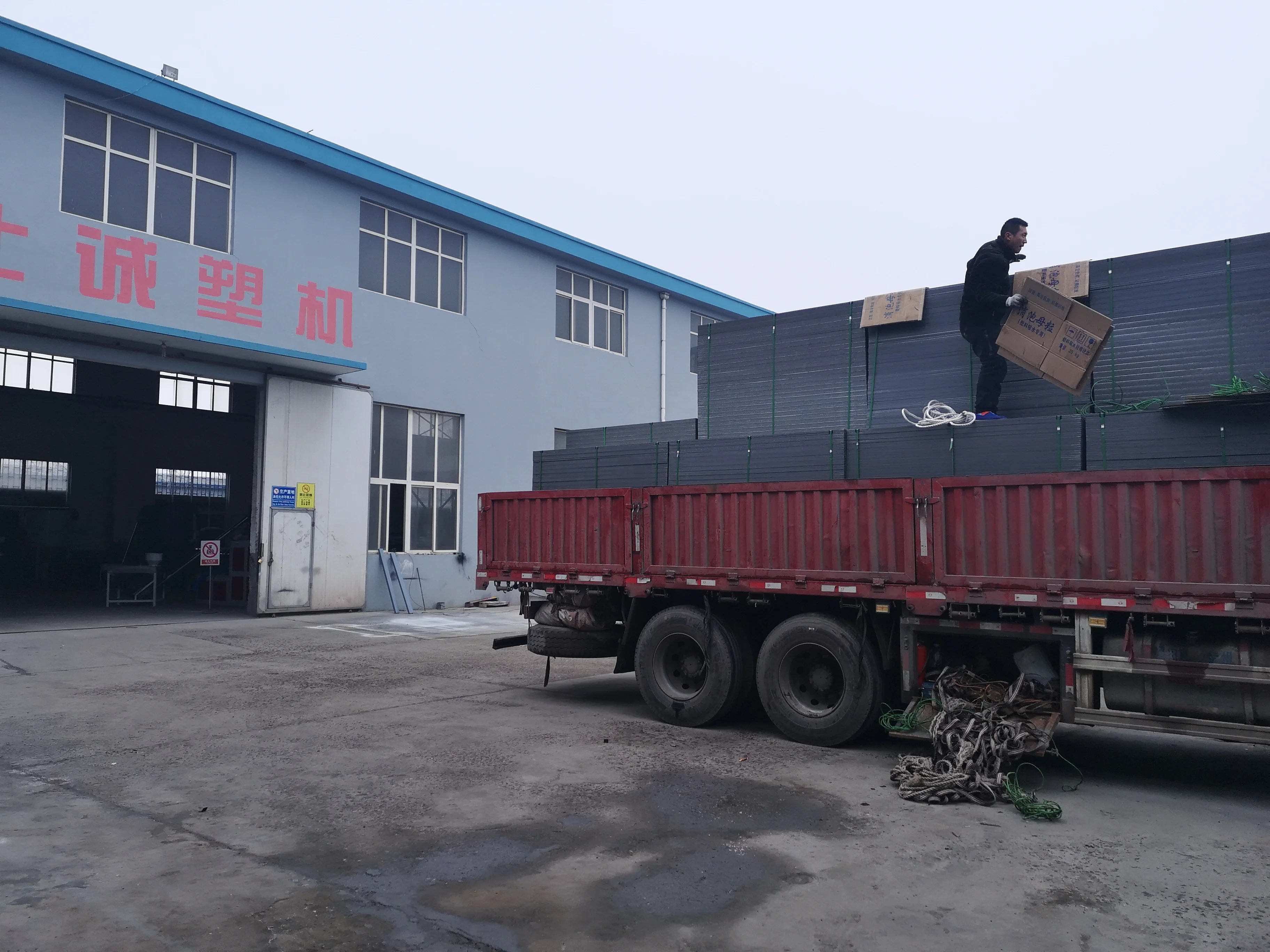 Plastic Hollow Concrete formwork widely used on wall column and foundation formwork  maximum fresh concrete pressure 50KN/m2