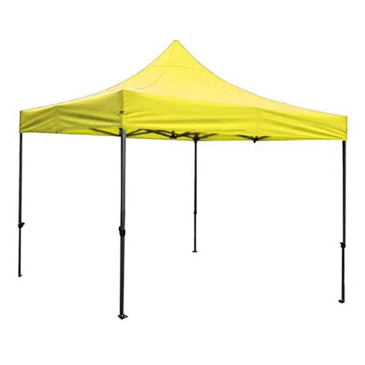 Foldable Tent Straight Bracing Type Cheap Logo Printed Tents Advertising Display Custom Can 3x3m China Trade Show Folding Tent