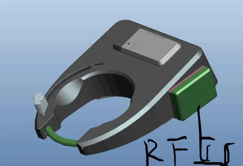 2G 4G GPS Real-time Tracker RFID Sharing Smart Lock With Anti -theft Alarm