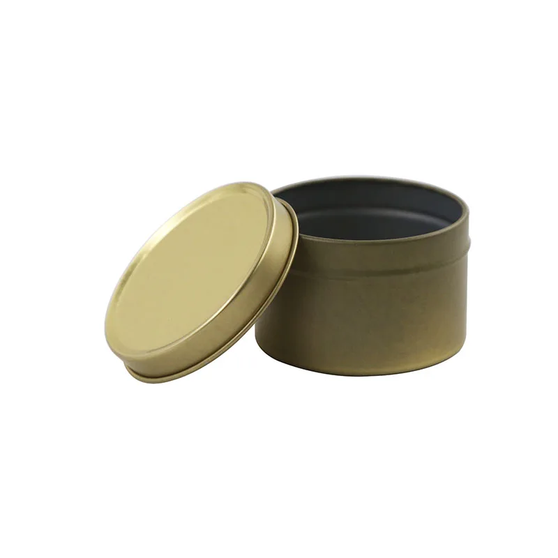 Premium Empty Round Shoe Polish Tin Wholesale Small Oval Tin Containers With Lid