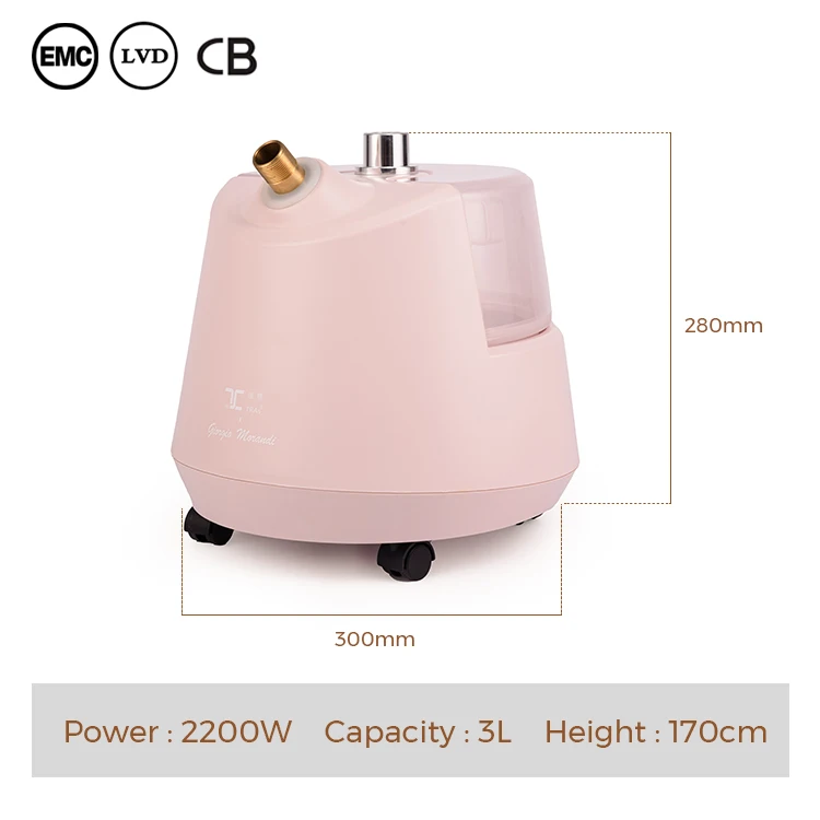 TRAs  Steamer YQCU003 All-in-one color copper heater professional industrial 2200W power 3L capacity vertical garment steamer