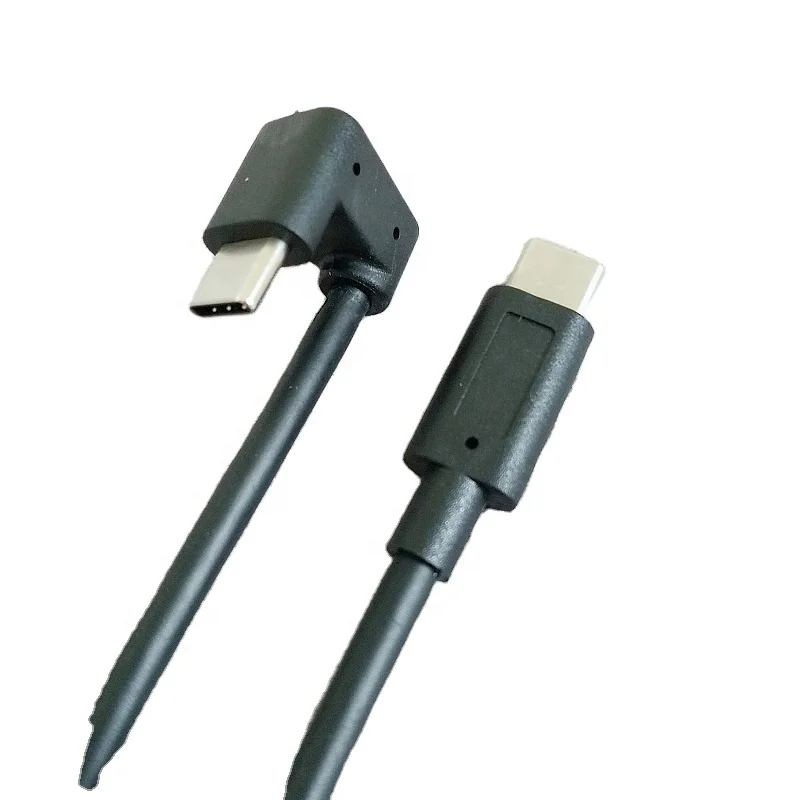 180 degree U shape angle usb type c to usb c cable