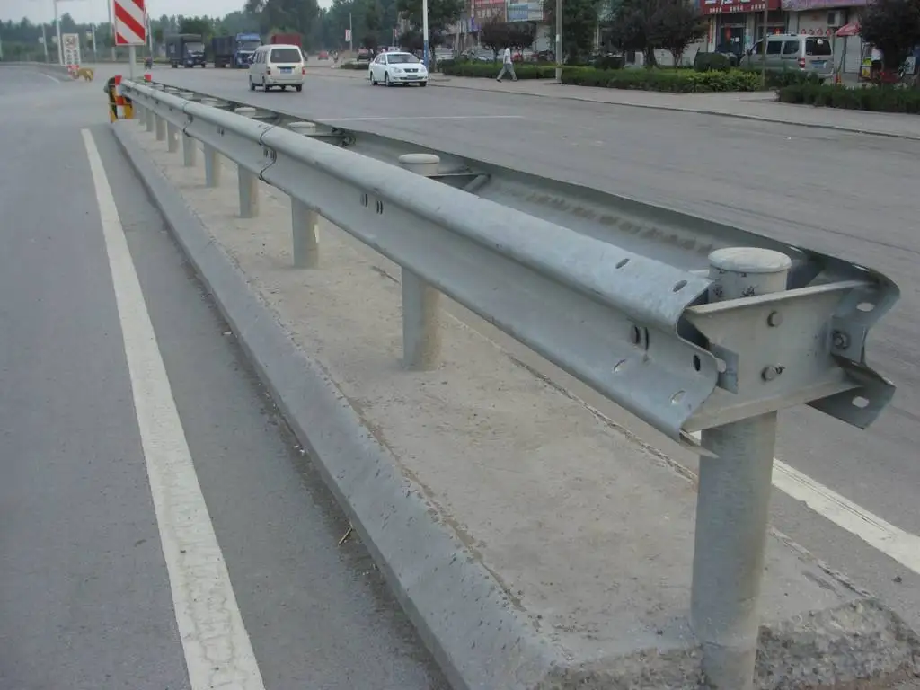 Стальной барьер AASHTO m180 оцинкованный армошлаговый шлагбаум