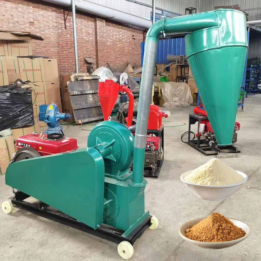 Cheap Farm Using Grain Milling Grinding Machine/High Quality Electric Corn Maize Grinder/Home Use Corps Powder Process Machine