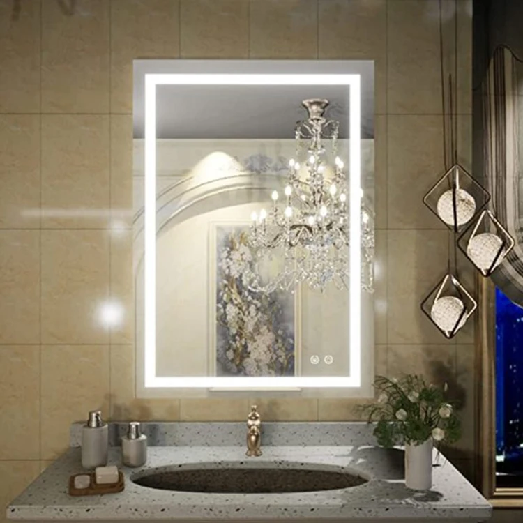 ETL Listed Bathroom Vanity MCustomized Wall Mounted Bath Mirror with Speaker Make Up Led Lighted Magic Smart Bathroom LED Mirror