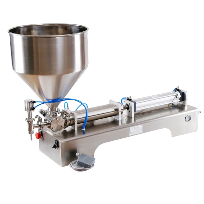 SWANSOFT Semi Automatic Liquid Drink Beverage Filling Machine Liquid for Small Bottle Single/Double Head Beverage Liquid Filling