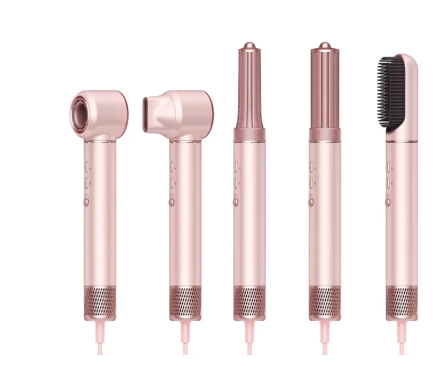 5 in 1 Hair Styler Professional Hair Dryer Brush Blow Dryer Air Hot Air Brush Hair Curler Styler