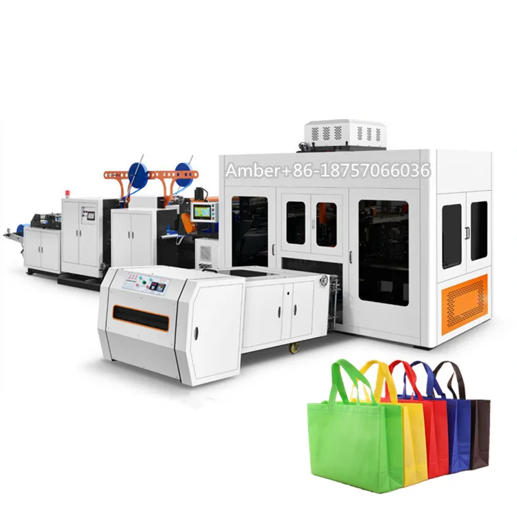 HUABO MACHINERY Onetime Nonwoven Fabric Leader Box Bag Making Machine